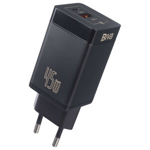 شارژر دیواری 45 وات بیوا HC-15 GaN QC3.0 PD 3A