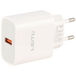 شارژر دیواری 15 وات لیتو LH-16 QC3.0 3A + کابل میکرو یو اس بی