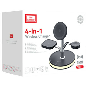 شارژر بی سیم و چراغ رومیزی Earldom ET-WC51 15W