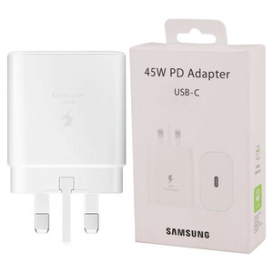 شارژر دیواری 45 وات سامسونگ EP-TA845XWEGAE PD 3A
