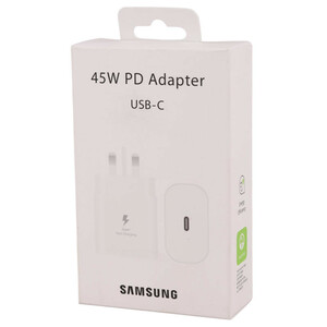 شارژر دیواری 45 وات سامسونگ EP-TA845XWEGAE PD 3A