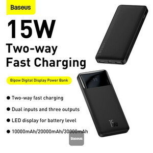 پاور بانک فست شارژ 10000 باسئوس Baseus Bipow PPBD05000 15W