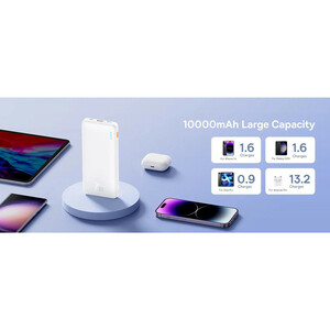 پاور بانک فست شارژ باسئوس Airpow PPQD09000 PD 20W ظرفیت 10000 میلی آمپر ساعت