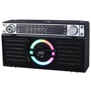 رادیو اسپیکر بلوتوثی رم و فلش خور خورشیدی KBroad KTF-2153