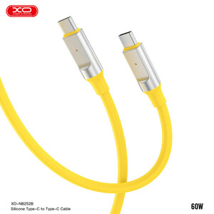 کابل تبدیل فست شارژ XO XO-NB-Q252B Type-C To Type-C 60W 1m