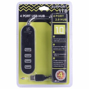 هاب 4 پورت USB 2.0 ایکس فورتک X402