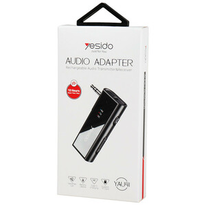 دانگل بلوتوث خودرو شارژی Yesido YAU41 AUX