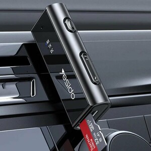 دانگل بلوتوث خودرو شارژی Yesido YAU41 AUX