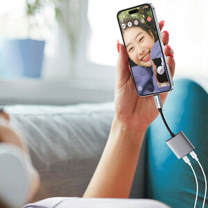 تبدیل Mcdodo CA-554 Lightning to AUX / Lightning