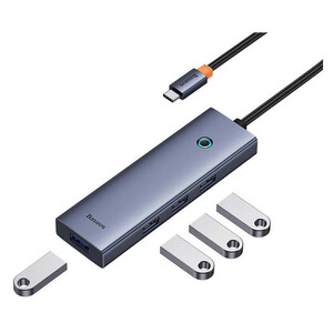 هاب Baseus UltraJoy Series B00052801811-01 Type-C To USB 3.0/Type-C PD 5Port