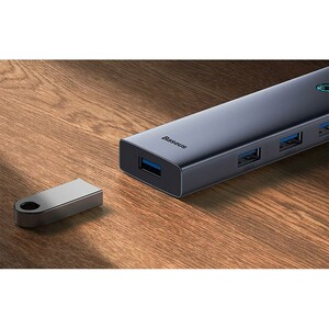 هاب Baseus UltraJoy Series B00052801811-01 Type-C To USB 3.0/Type-C PD 5Port