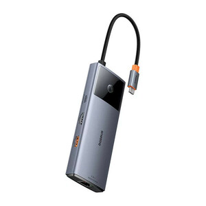 هاب Baseus Metal Gleam Series II B00061802813-00 Type-C To USB 3.2/HDMI/RJ45/Type-C PD