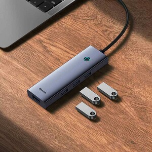هاب Baseus UltraJoy Series B00052809813-00 Type-C To USB 3.0/HDMI