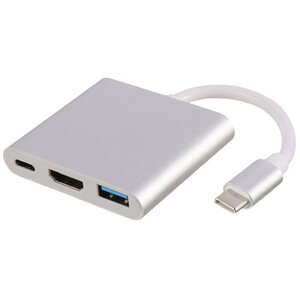 تبدیل Type-C To HDMI/USB3.0/Type-C PD