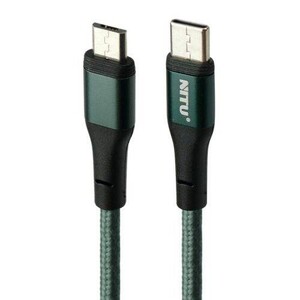 کابل کوتاه فست شارژ Nitu NC36 Type-C to MicroUSB 2.4A 30cm