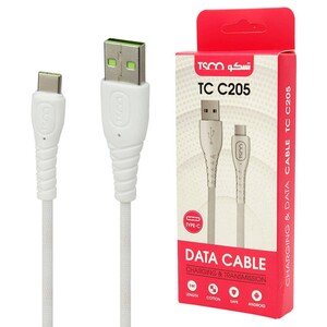 کابل تایپ سی 3 آمپر تسکو TC C205طول 1 متر