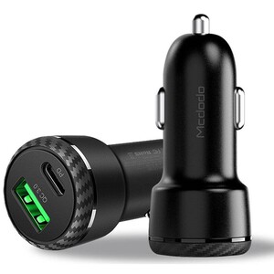 شارژر فندکی فست شارژ Mcdodo CC-5970 QC3.0 2.4A PD 38W
