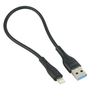 کابل کوتاه آیفونی فست شارژ Nitu NC252 2.4A 25cm بسته 40 عددی