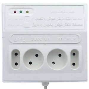 محافظ برق صوتی تصویری 4 خانه پالمر با کابل 1 متری