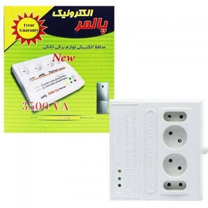 محافظ برق صوتی تصویری 4 خانه پالمر با کابل 1 متری