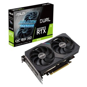 کارت گرافیک Asus Dual GeForce RTX3050 OC 8GB GDDR6 128Bit