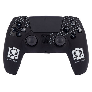 روکش دسته بازی PS5 طرح God Of War Logo زمینه مشکی کد 2