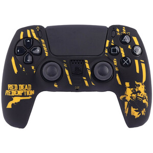 روکش دسته بازی PS5 طرح Red Dead Redemption مشکی زرد کد 1