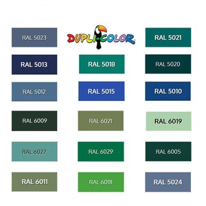 اسپری رنگ سبز Dupli-Color RAL 6027 400ml