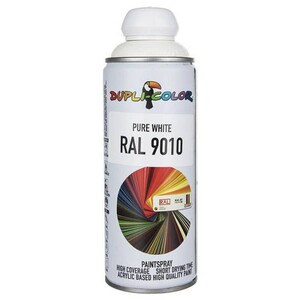 اسپری رنگ سفید Dupli-Color RAL 9010 400ml