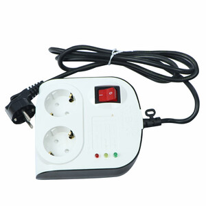 محافظ برق یخچال و فریزر 2 خانه ارت دار پارت الکتریک PE8787 با کابل 1/8 متری