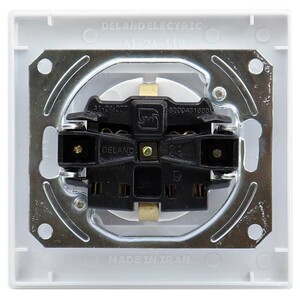 پریز محافظ دار توکار دلند الکتریک مدل آسا ارت دار