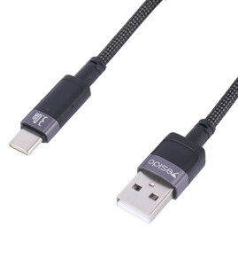 کابل تایپ سی فست شارژ Yesido CA123C 3A 1.2m