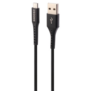 کابل میکرو یو اس بی فست شارژ Shoosh SH65A 5A 1.1m