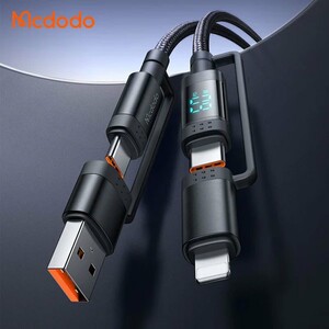 کابل تبدیل فست شارژ Mcdodo CA-199 QC PD 60W 1.2m