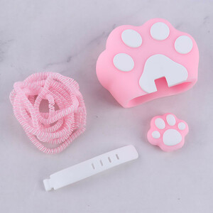 ست محافظ کابل و کلگی شارژر سامسونگ طرح ردپا