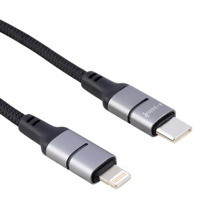 کابل تبدیل فست شارژ X-Energy X-360L Type-C To Lightning 3A PD 30W 1m