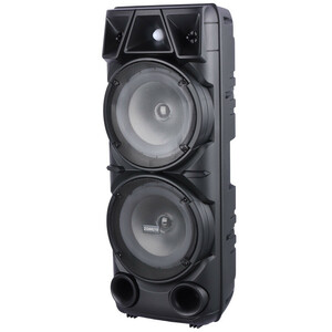 اسپیکر چمدانی بلوتوثی رم و فلش خور Sing-E ZQS8210 + میکروفون و ریموت کنترل