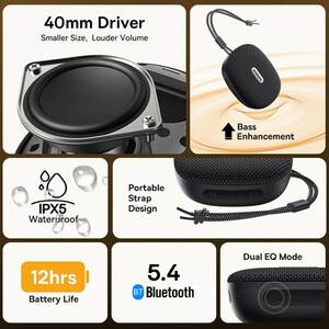 اسپیکر بلوتوثی باسئوس AeQur 35 Pro Air A20077600127