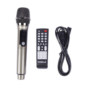 اسپیکر چمدانی بلوتوثی هیسکا Party Box 1009 + میکروفون و ریموت کنترل