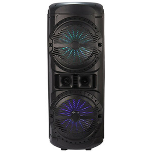 اسپیکر چمدانی بلوتوثی رم و فلش خور Sing-E ZQS12201 + میکروفون و ریموت کنترل