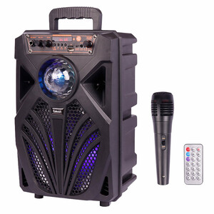 اسپیکر بلوتوثی گلکس بیت GS17 + میکروفون و ریموت کنترل