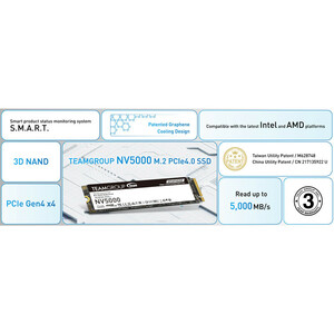 حافظه SSD تیم گروپ Teamgroup NV5000 2TB M.2