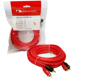 Nakamichi NK-RCP5 سیم RCA ناکامیچی