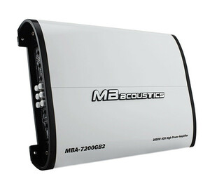 MBA 7200GB2 آمپلی فایر چهار کانال ام بی آکوستیک
