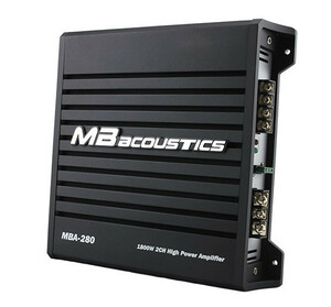 MBA 280 آمپلی فایر دو کانال ام بی آکوستیک