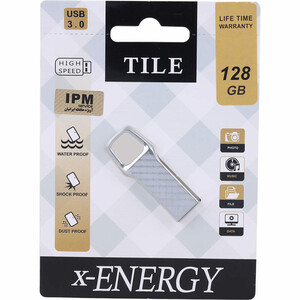 فلش 128 گیگ ایکس انرژی X-Energy Tile USB3.0