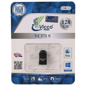 فلش 128 گیگ ویکومن ViccoMan VC371 S USB3.1