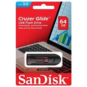 فلش 64 گیگ سن دیسک SanDisk Cruzer Glide USB3.0