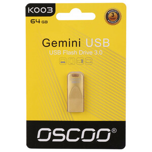 فلش 64 گیگ اوسکو Oscoo Gemini K003 USB3.0