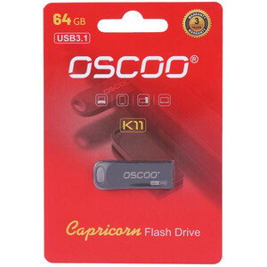 فلش 64 گیگ اوسکو Oscoo Capricorn K11 USB3.1